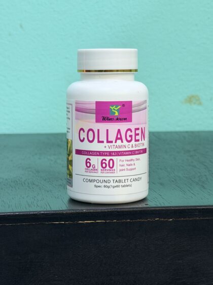 Collagène vitamine C biotine