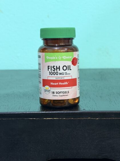 Huile de Poisson People's Choice : Oméga-3 pour votre Cœur